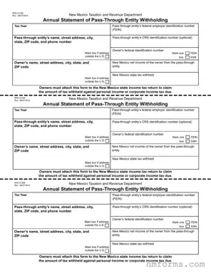 Fill Out Your Rpd 41359 New Mexico Form